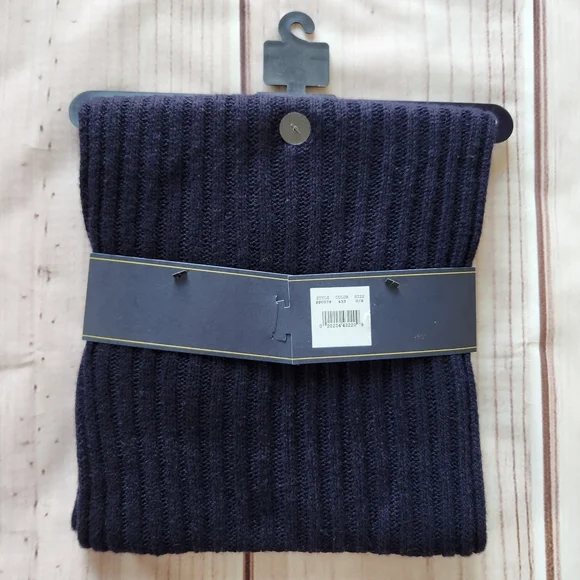 NWT Polo Ralph Lauren Beanie Hat & Scarf Set Navy Blue Men's Accessories Unisex - Picture 3 of 6